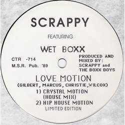 Scrappy / Wet Boxx Love Motion USED VINYL 12INCH LIMITED EDITION