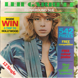 Leif Garrett Runaround Sue / California Girls Vinyl 12" USED