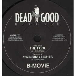 B-Movie The Fool / Swinging Lights Vinyl USED
