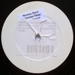 Marlene Quest Serious Thing USED VINYL 12INCH