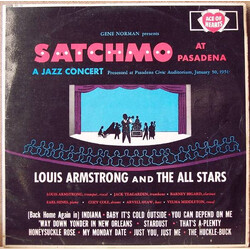 Louis Armstrong And His All-Stars Satchmo At Pasadena Vinyl LP USED