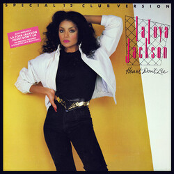 La Toya Jackson Heart Don't Lie VINYL 12" USED