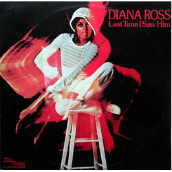 Diana Ross Last Time I Saw Him Vinyl LP USED
