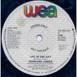 Howard Jones Life In One Day USED VINYL 7INCH 45 RPM SINGLE PROMO STEREO