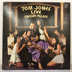 Tom Jones Live Caesars Palace Vinyl 2 LP USED