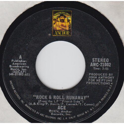 Ace (7) Rock & Roll Runaway / Know How It Feels USED VINYL 7INCH 45 RPM SINGLE