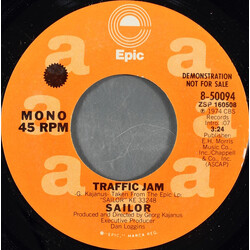 Sailor Traffic Jam USED VINYL 7INCH 45 RPM PROMO STEREO MONO