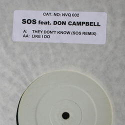 SOS (18) / Don Campbell They Don't Know USED VINYL 12INCH WHITE LABEL