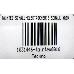 Tainted Schall Electrochemie Schall Vinyl USED