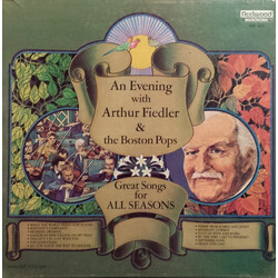 Arthur Fiedler / The Boston Pops Orchestra An Evening With Arthur Fielder And The Boston Pops Vinyl LP USED