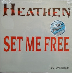 Heathen Set Me Free b/w Goblins Blade USED VINYL 12INCH 33 S RPM STEREO