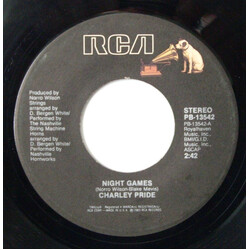 Charley Pride Night Games USED VINYL 7INCH 45 RPM
