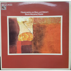 Alban Berg / Anton Webern / Bruno Mezzena Klavierwerke Von Berg Und Webern Vinyl LP USED