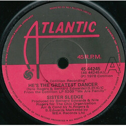 Sister Sledge He's The Greatest Dancer USED VINYL 7INCH SINGLE