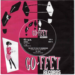 The Beat (2) Too Nice To Talk To (Dubweiser) USED VINYL 7INCH 45 RPM SINGLE