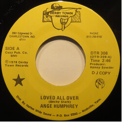 Ange Humphrey Loved All Over USED VINYL 7INCH 45 RPM PROMO
