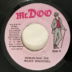 Major Mackerel Woman Nuh Dis USED VINYL 7INCH 45 RPM