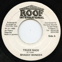 Shaggy Wonder Truck Back USED VINYL 7INCH SINGLE