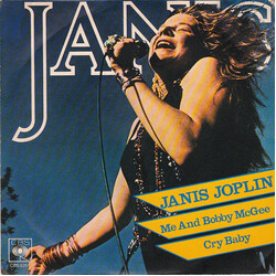 Janis Joplin Me And Bobby McGee / Cry Baby USED VINYL 7INCH 45 RPM SINGLE