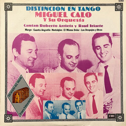 Miguel Caló Y Su Orquesta Típica / Roberto Arrieta / Raúl Iriarte Distinción En Tango Vinyl LP USED