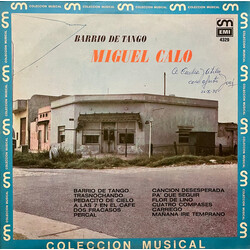 Miguel Caló Y Su Orquesta Típica Barrio De Tango Vinyl LP USED