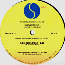 Silicon Teens Judy In Disguise VINYL 12" USED
