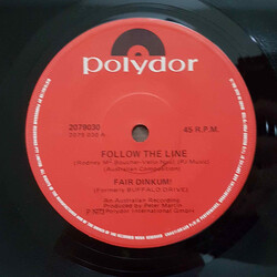 Fair Dinkum! Follow The Line/Comedienne USED VINYL 7INCH 45 RPM SINGLE