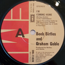 Birtles & Goble I'm Coming Home USED VINYL 7INCH 45 RPM SINGLE