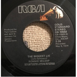 Ronnie Milsap (I'd Be) A Legend In My Time USED VINYL 7INCH 45 RPM SINGLE REISSUE