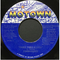 Commodores Three Times A Lady Vinyl USED