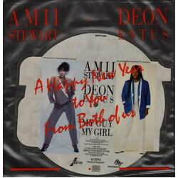 Amii Stewart / Deon Estus My Guy, My Girl USED VINYL 7INCH SHAPE PICTURE DISC