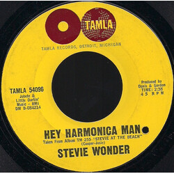 Stevie Wonder Hey Harmonica Man USED VINYL 7INCH 45 RPM STYRENE