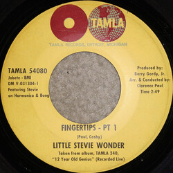 Stevie Wonder Fingertips USED VINYL 7INCH SINGLE