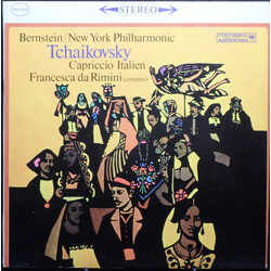 Pyotr Ilyich Tchaikovsky / Leonard Bernstein / The New York Philharmonic Orchestra Capriccio Italien / Francesca Da Rimini (Complete) Vinyl LP USED