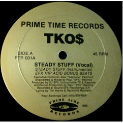TKO$ Steady Stuff / Frisco Nights / Crack USED VINYL 12INCH 12INCH 45 RPM