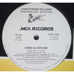 Christopher Williams Come Go With Me VINYL 12" USED