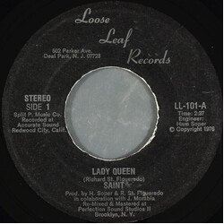 Saint (40) Lady Queen USED VINYL 7INCH 45 RPM STEREO