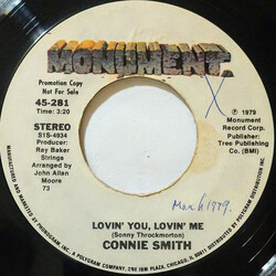 Connie Smith Lovin' You, Lovin' Me / Ten Thousand And One USED VINYL 7INCH SINGLE PROMO