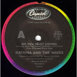 Katrina And The Waves Do You Want Crying USED VINYL 7INCH SINGLE 45 RPM