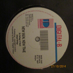 Morgan Heritage New Sign, New Time USED VINYL 12INCH 45 RPM