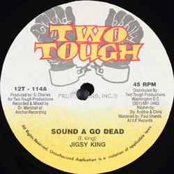 Jigsy King Sound A Go Dead Vinyl 12" USED