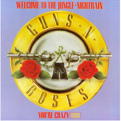 Guns N' Roses Welcome To The Jungle · Nightrain VINYL 12" USED