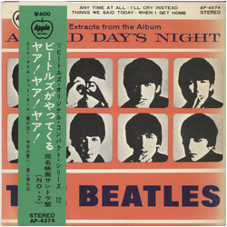 The Beatles Extracts From The Album A Hard Day's Night USED VINYL 7INCH 33 S RPM EP REISSUE STEREO