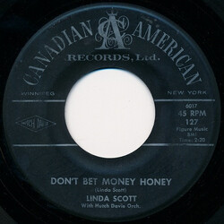 Linda Scott Don't Bet Money Honey / Starlight, Starbright USED VINYL 7INCH 45 RPM SINGLE