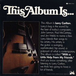Larry Carlton With A Little Help From My Friends Vinyl LP USED