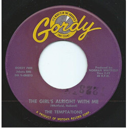 The Temptations I'll Be In Trouble / The Girl's Alright With Me USED VINYL 7INCH 45 RPM