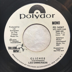 Les Emmerson Cliches USED VINYL 45 RPM 7INCH PROMO