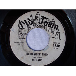The Earls Remember Then USED VINYL 7INCH 45 RPM SINGLE