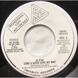 Flyer (9) Send A Little Love My Way USED VINYL 7INCH 45 RPM PROMO STEREO