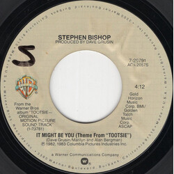 Stephen Bishop / Dave Grusin It Might Be You (Theme From "Tootsie") USED VINYL 7INCH 45 RPM SINGLE STYRENE STEREO